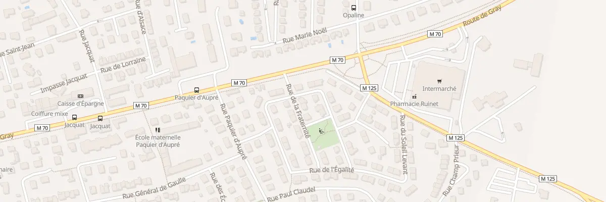 Plan du 1 Rue de la Fraternite à Saint-Apollinaire