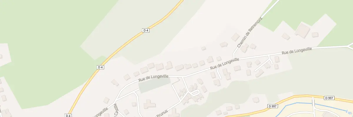 Plan du 43 Rue de Longeville à Haironville
