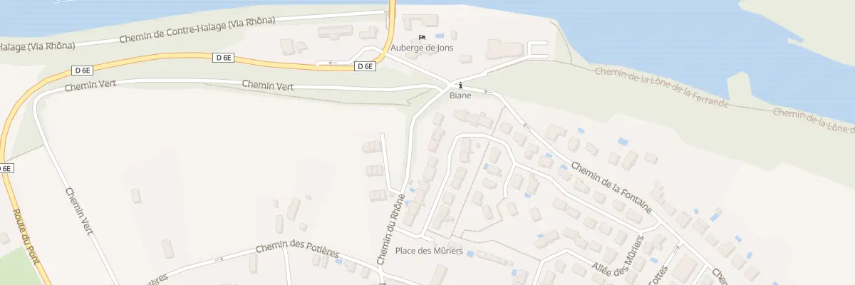 Plan du 13 All des Mûriers à Jons