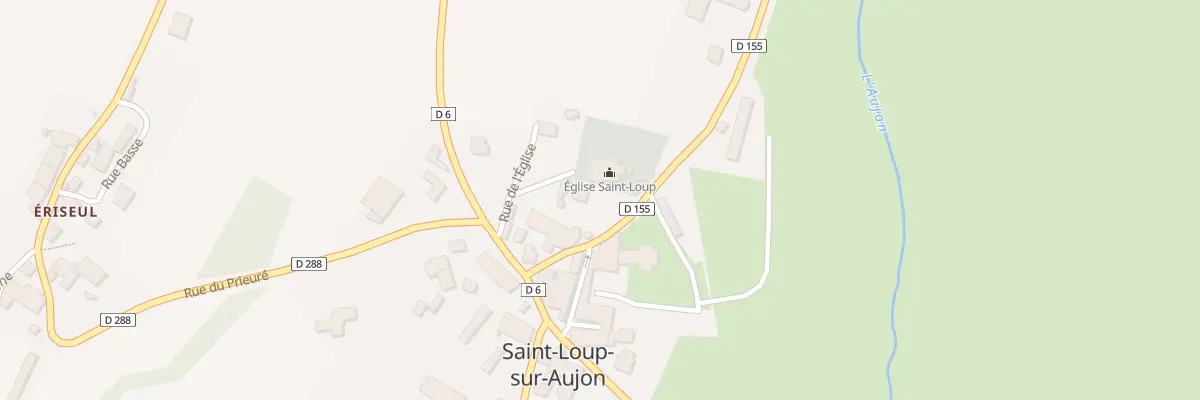 Plan du 12 Rue du Couvent à Saint-Loup-sur-Aujon