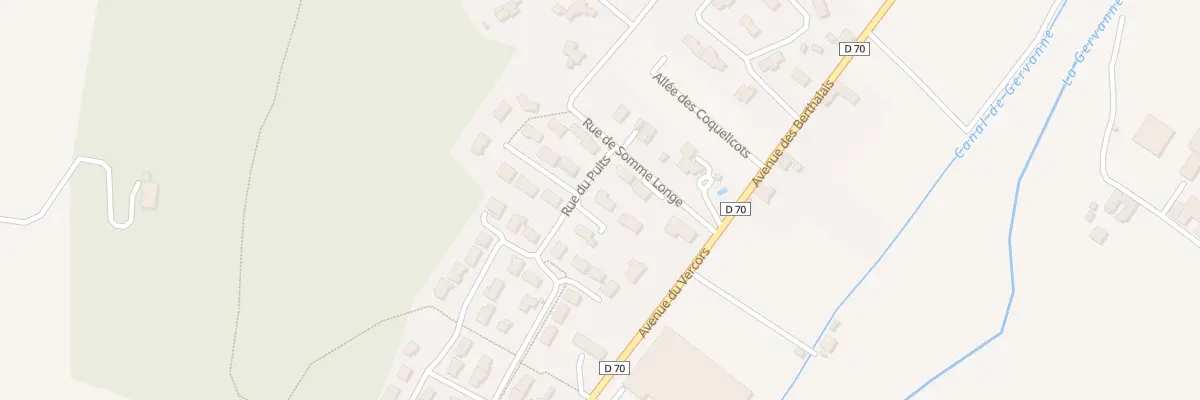 Plan du 115H Rue de Somme Longe à Mirabel-et-Blacons
