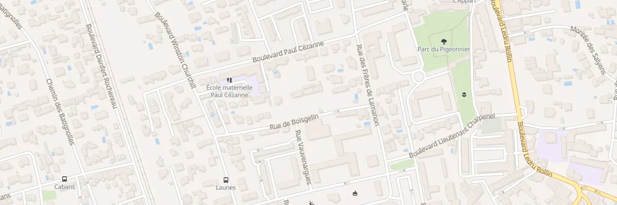 Plan du 96 Rue Boisgelin à Salon-de-Provence