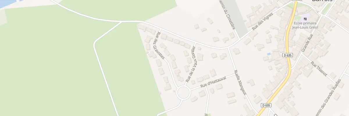 Plan du 5 Rue des Gravottes à Brillon-en-Barrois