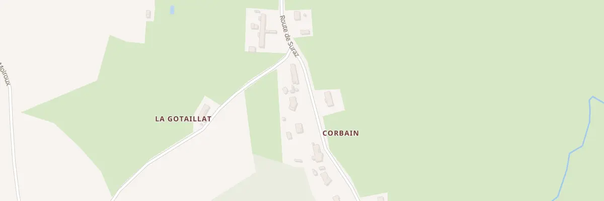 Plan du 330 Rte de Suraz à Vandeins
