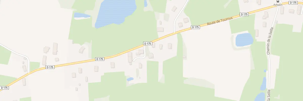 Plan du 33 Rte de Tournus à Savigny-sur-Seille