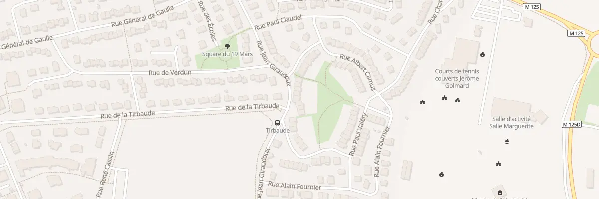 Plan du 25 Rue Jean Giraudoux à Saint-Apollinaire