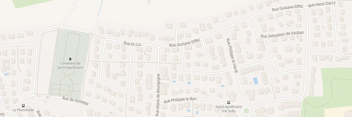 Plan du 19 Rue En Bourboyons à Saint-Apollinaire