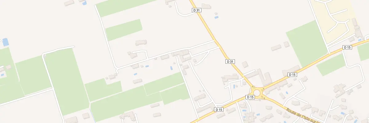 Plan du 931 Rte de l’Isle sur la Sorgue à Robion