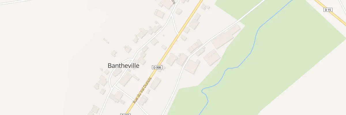 Plan du 8 Rue du Val Dunois à Bantheville