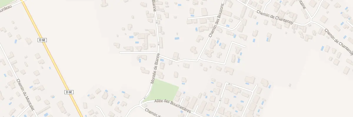 Plan du 5 Che des Bouzons à Jons