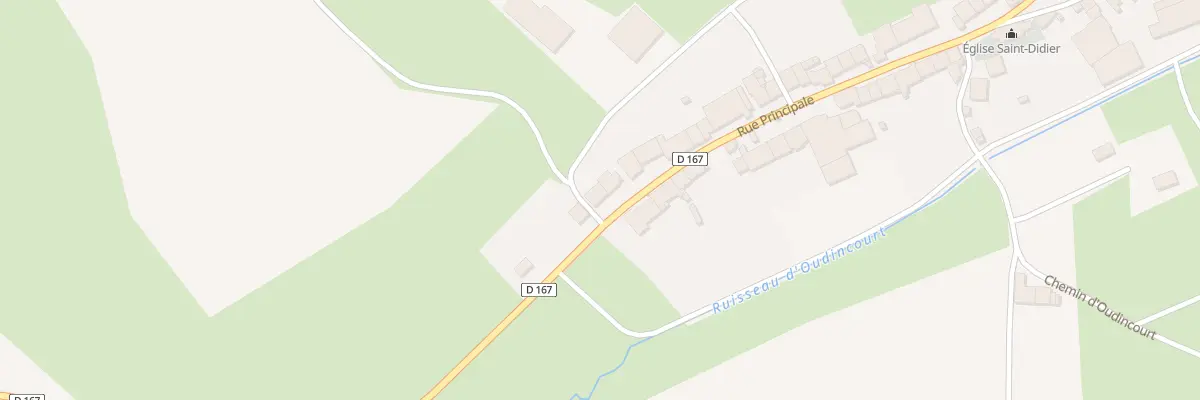 Plan du 78 Rue Principale à Oudincourt