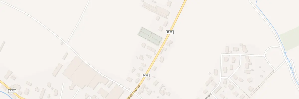 Plan du 11B Av de la Gare à Saulon-la-Chapelle