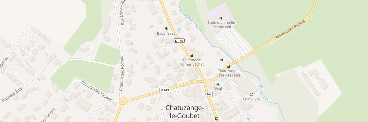 Plan du 47 Rue des Monts du Matin à Chatuzange-le-Goubet