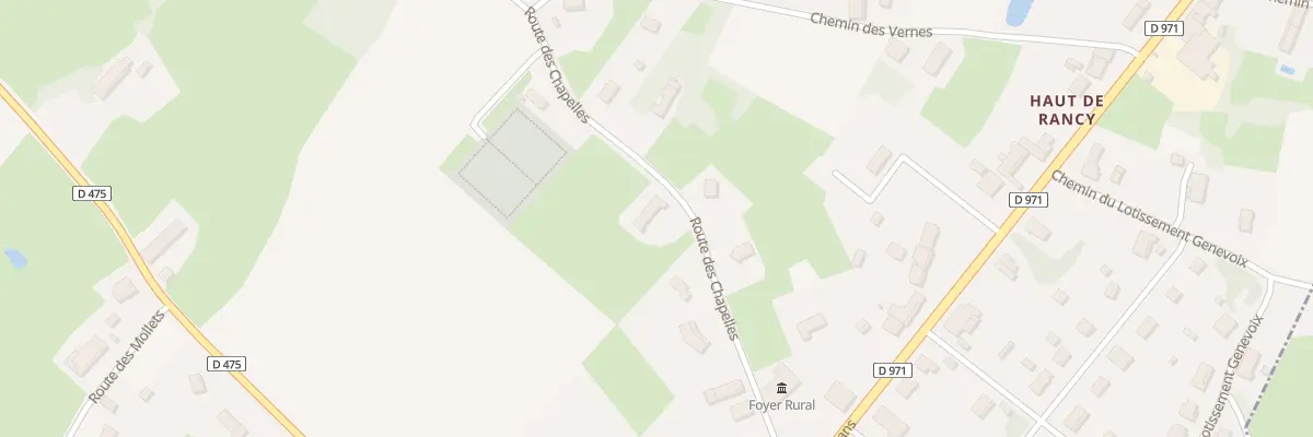 Plan du 223 Rte des Chapelles à Rancy