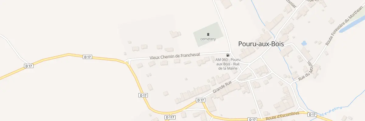 Plan du 4 Vche Vieux Chemin de Francheval à Pouru-aux-Bois