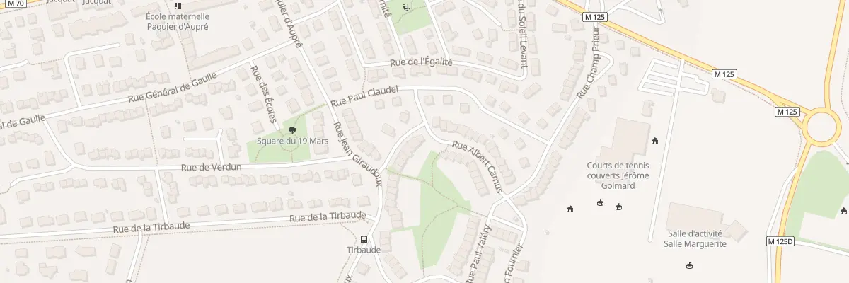 Plan du 19 Rue Albert Camus à Saint-Apollinaire