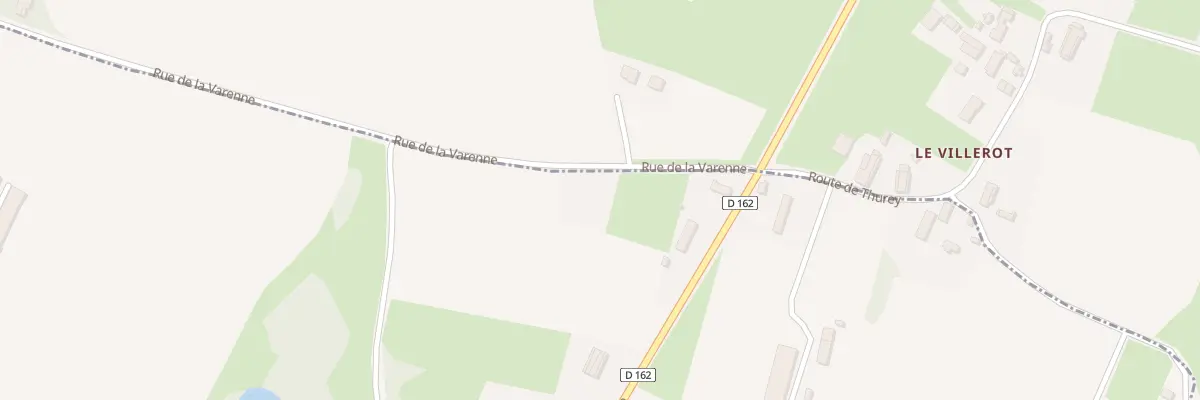 Plan du 1 Che de la Varenne à Lessard-en-Bresse
