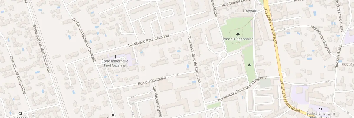 Plan du 60 Rue Boisgelin à Salon-de-Provence