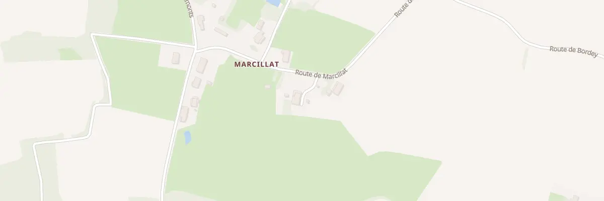 Plan du 986 Rte de Marcillat à La Chapelle-Thècle