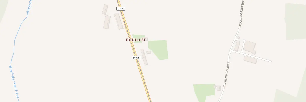 Plan du 5006 Rouillet Est à Mantenay-Montlin