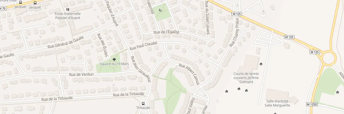Plan du 26 Rue Albert Camus à Saint-Apollinaire