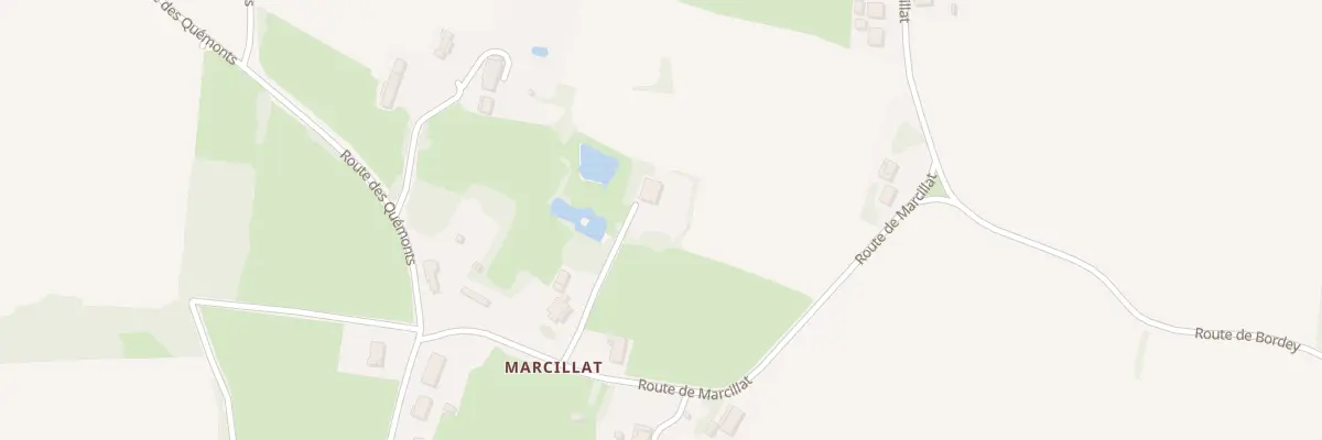 Plan du 100 Imp de Marcillat à La Chapelle-Thècle
