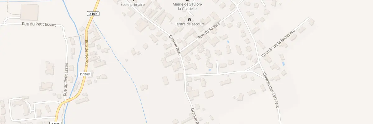 Plan du 29 Gr Grande Rue à Saulon-la-Chapelle