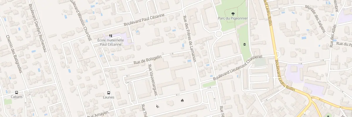 Plan du 45 Rue Boisgelin à Salon-de-Provence