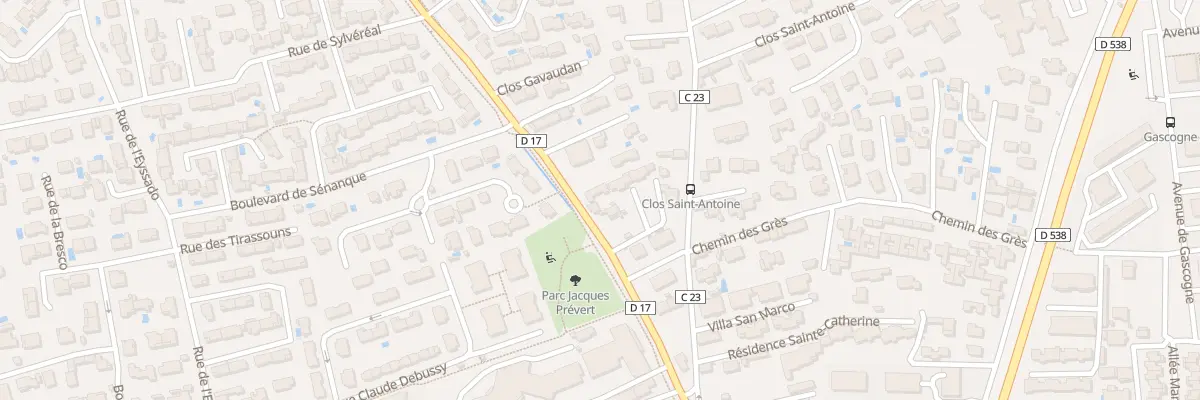 Plan du 608 Rte d’Eyguières à Salon-de-Provence