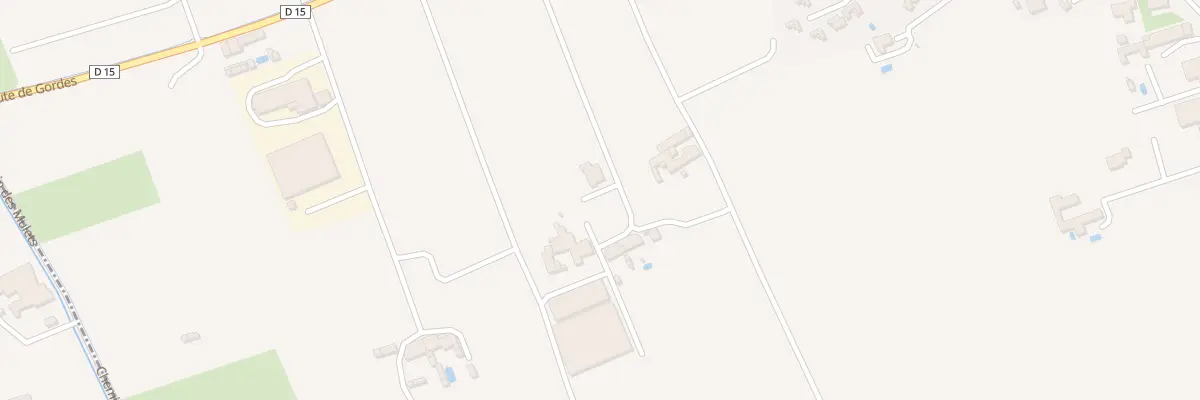Plan du 3500A Rte de Gordes à Robion
