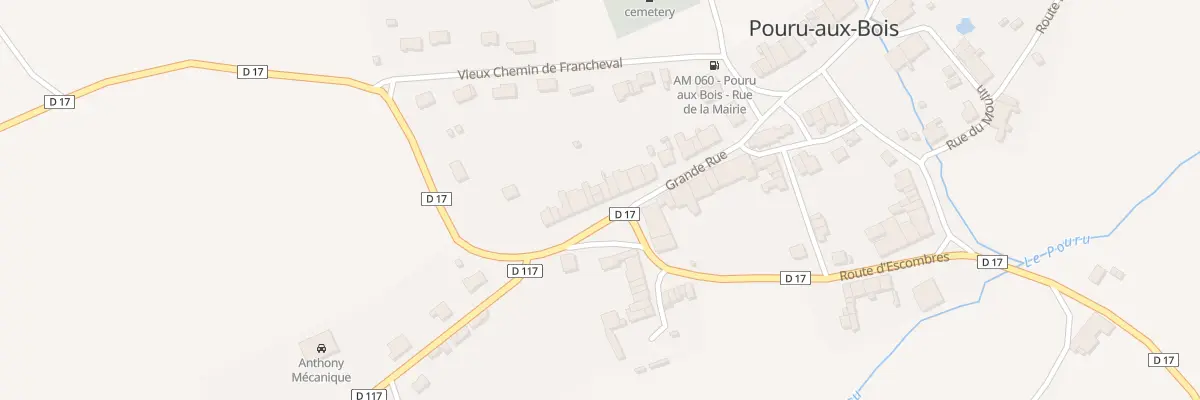 Plan du 10 Gr Grande Rue à Pouru-aux-Bois