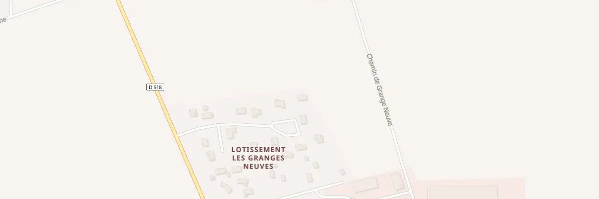 Plan du 5484 Grange Neuve à Diémoz