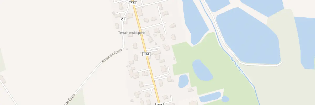 Plan du 291 Rte de Versailleux au Plantay