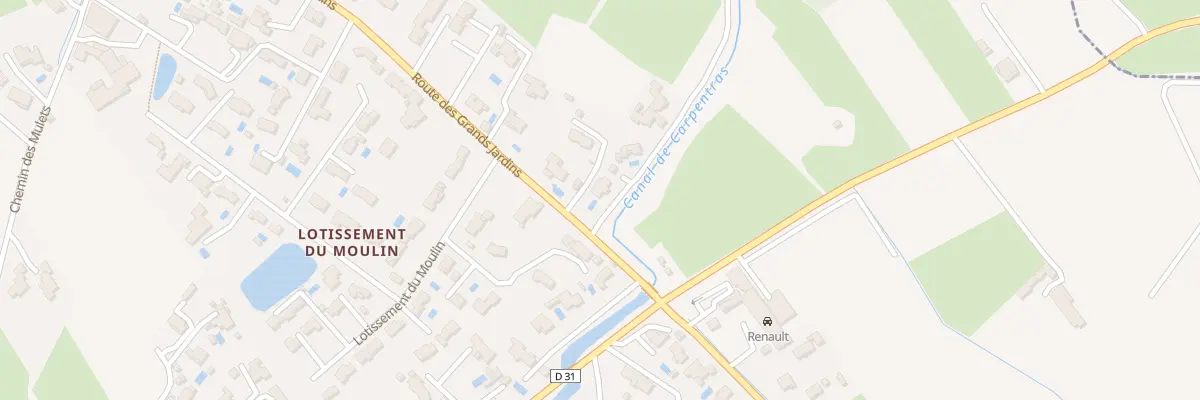 Plan du 5893F Grands Jardins à Taillades