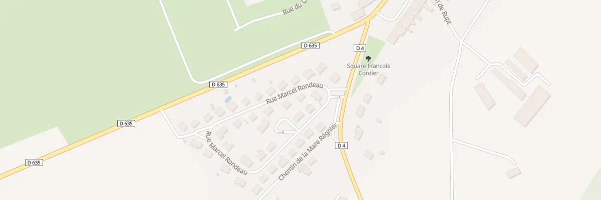 Plan du 6 Rue Marcel Rondeau à Brillon-en-Barrois