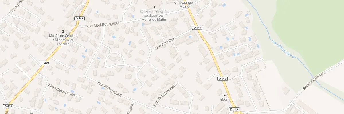Plan du 7 Rue Paul Duc à Chatuzange-le-Goubet