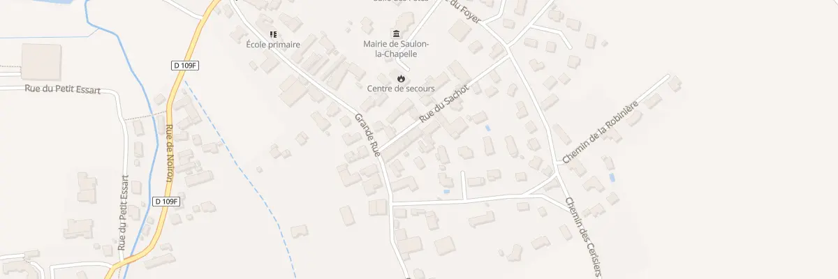 Plan du 4 Rue du Sachot à Saulon-la-Chapelle