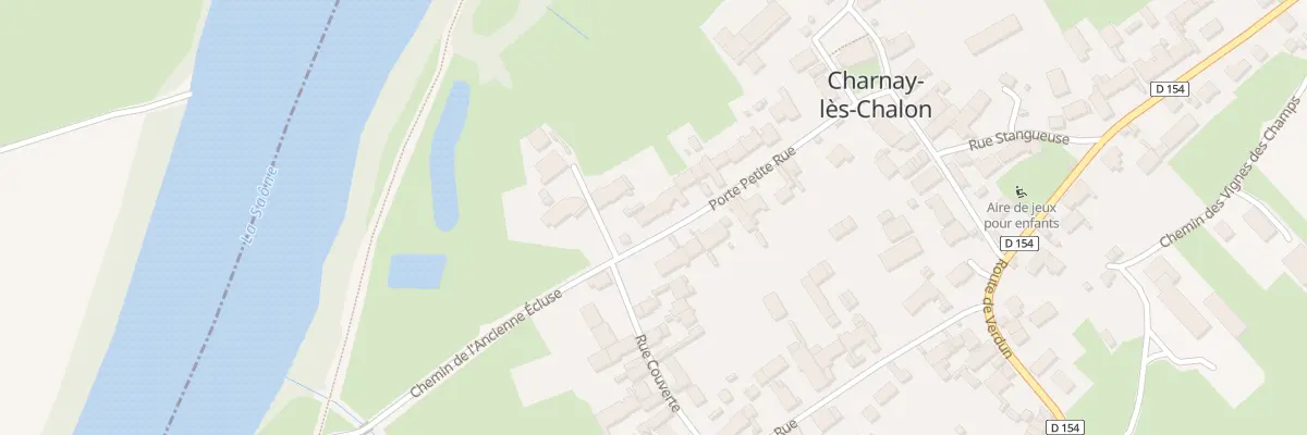 Plan du 14 Petite Rue à Charnay-lès-Chalon