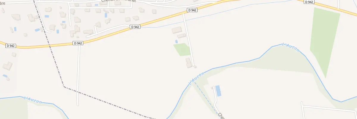 Plan du 2869 La Venue de Carpentras à Mazan