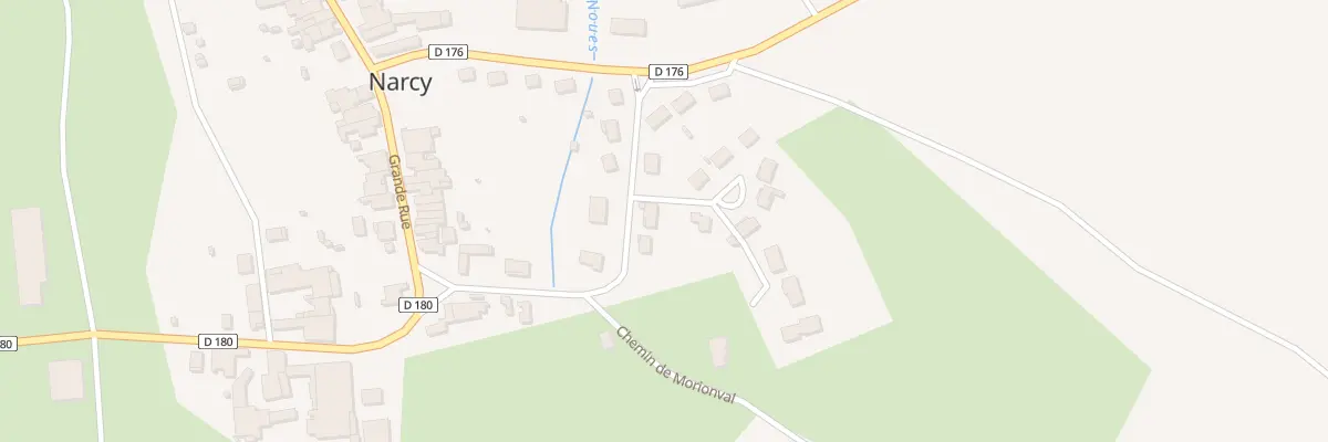 Plan du 17 Rue de la Vigne Mathieu à Narcy