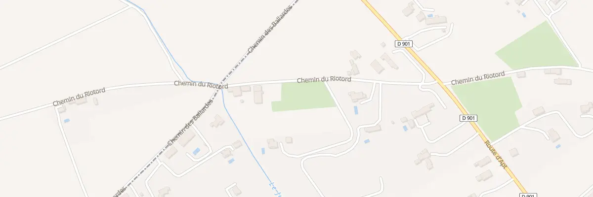 Plan du 985 Che du Riotord à Lagnes