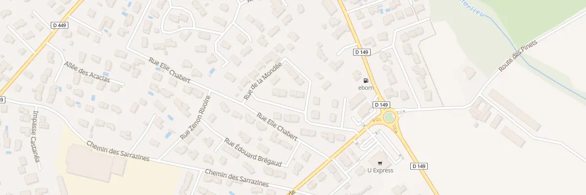 Plan du 126 Rue Antoine Blache à Chatuzange-le-Goubet