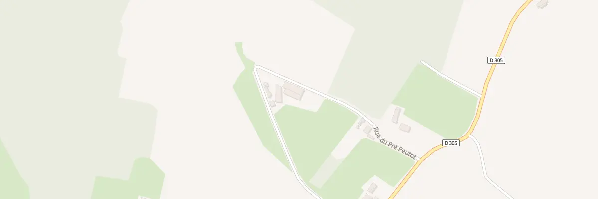 Plan du 3 Rue du Pré Peutot à Saint-Didier-en-Bresse