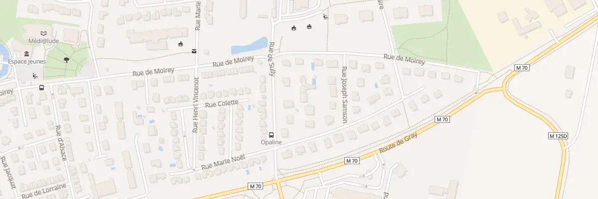 Plan du 8 Rue de Sully à Saint-Apollinaire