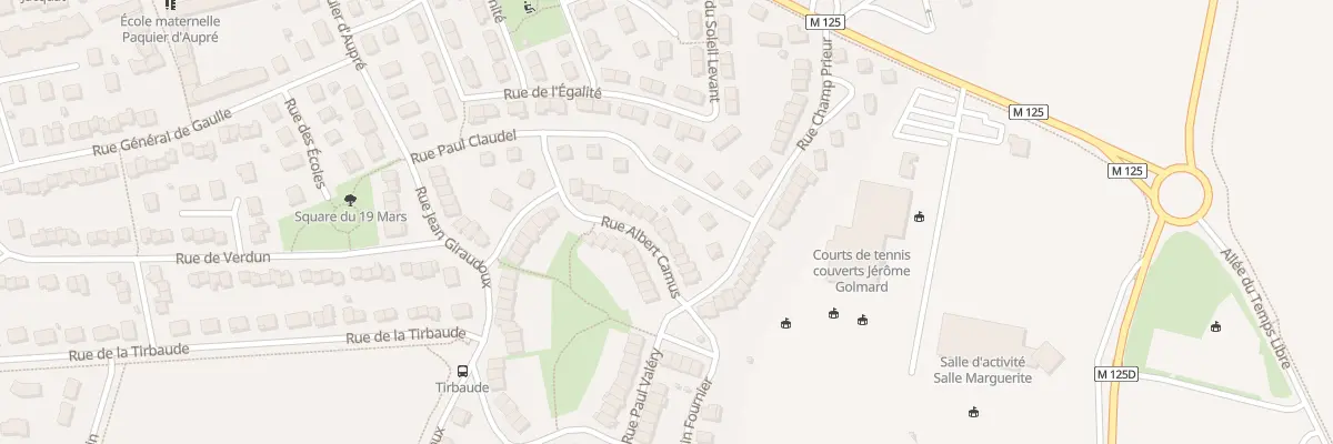 Plan du 12 Rue Albert Camus à Saint-Apollinaire