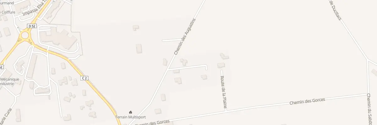 Plan du 405A Che des Augustins à Génissieux