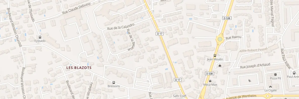 Plan du 301 Av Mal de Lattre de Tassigny à Salon-de-Provence