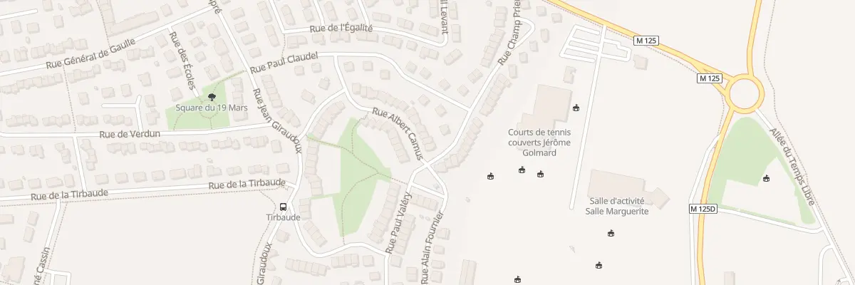 Plan du 4 Rue Albert Camus à Saint-Apollinaire