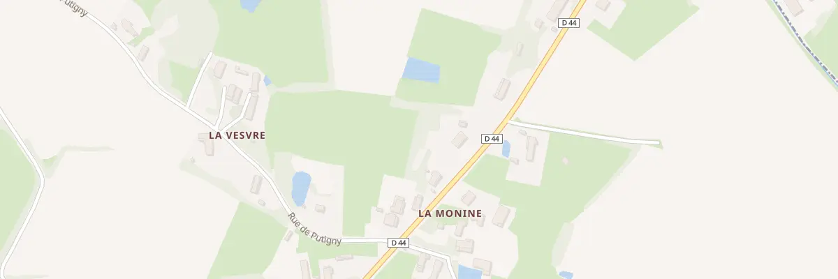 Plan du 2608 Rte de Montret à Saint-Vincent-en-Bresse