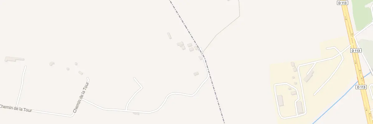 Plan du 5112 Che des Férigoules à Grans
